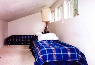 bedroom, Prescott Forest cabin for rent